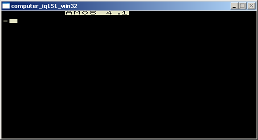 - System (AMOS) (IQ-151)
